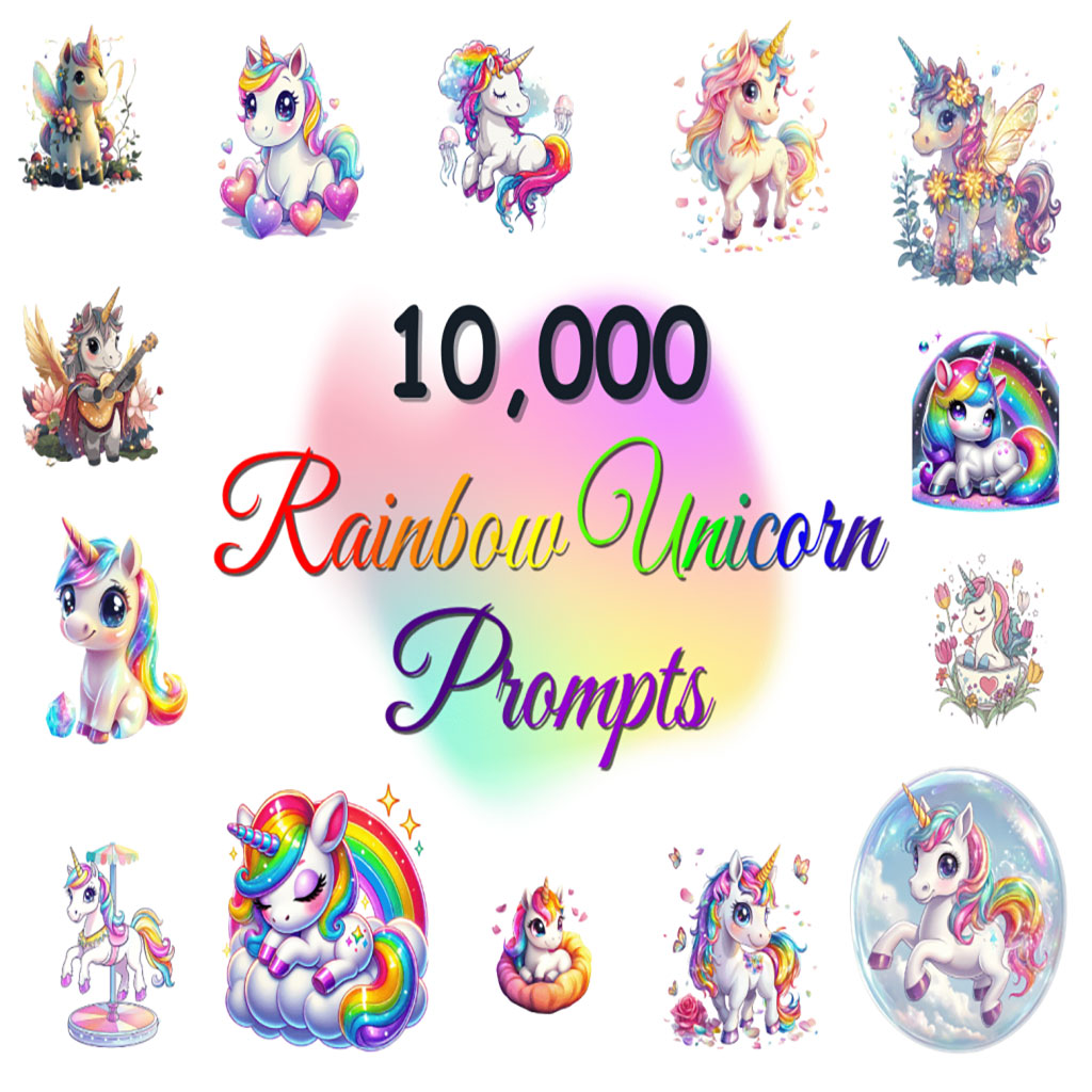 Smart AI Fortune Rainbow Unicorn Prompts